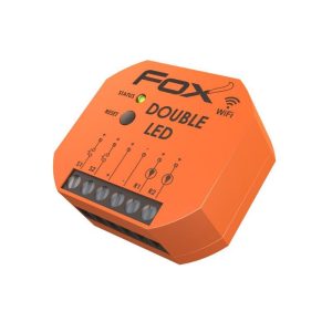 F&F Wi-LED2S2-P LED aydınlatma için Wi-Fi denetleyicisi, iki kanallı 12 V DOUBLE LED