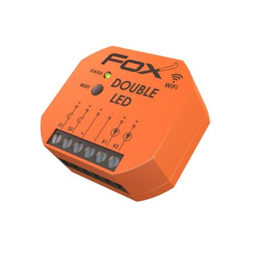F&F Wi-LED2S2-P LED aydınlatma için Wi-Fi denetleyicisi, iki kanallı 12 V DOUBLE LED