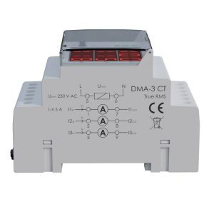 F&F DMA-3RMS-CT TrueRMS Akım Göstergesi, 3 Fazlı
