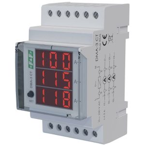 F&F DMA-3RMS-CT TrueRMS Akım Göstergesi, 3 Fazlı
