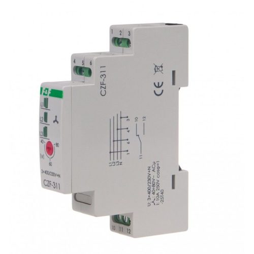 F&F CZF-311 TRMS faz kaybı sensörü 3 fazlı motor için