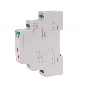 F&F PCA-514 DUO Zaman Rölesi Gecikmeli Kapatma 230 V AC / 24 V AC/DC