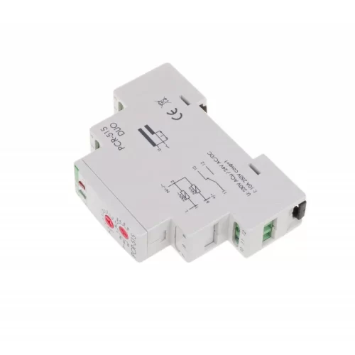F&F PCR-515 DUO Zaman Rölesi Gecikmeli Açma 230 V AC 24 V AC-DC