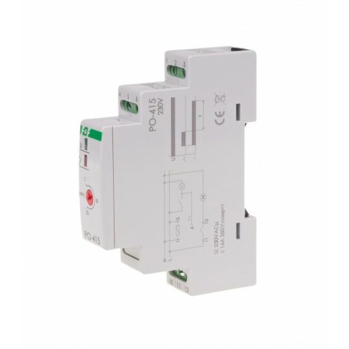 F&F PO-415 230 V AC Zaman Rölesi Gecikmeli Bırakmalı