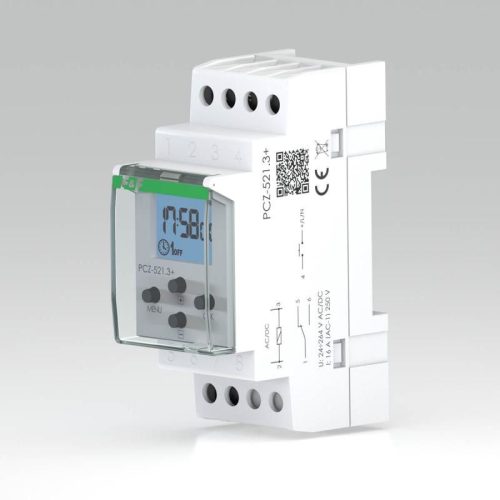 F&F PCZ-521.3 PLUS Haftalık programlanabilir zamanlayıcı